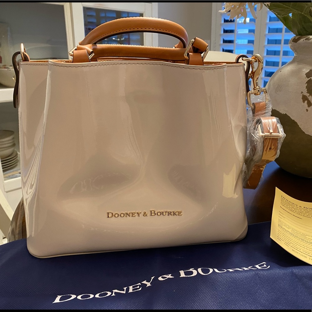 Dooney & Bourke City Patent Barlow Purse